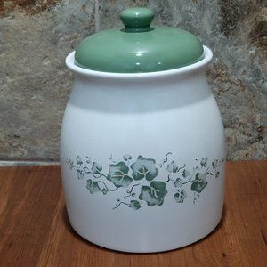 VTG Jay Import Canister Ivy Callaway Pattern 9.5 In # 5